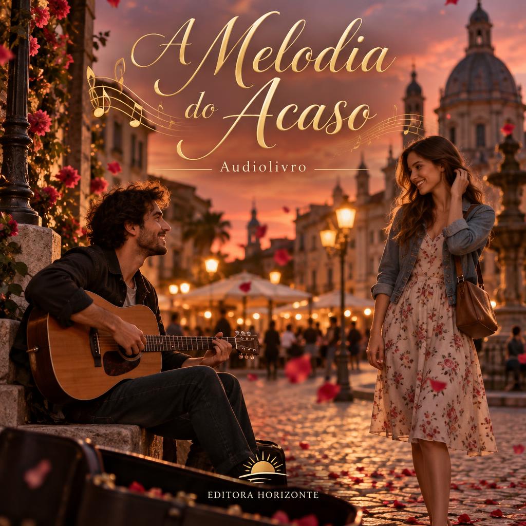Capa do audiolivro A Melodia do Acaso