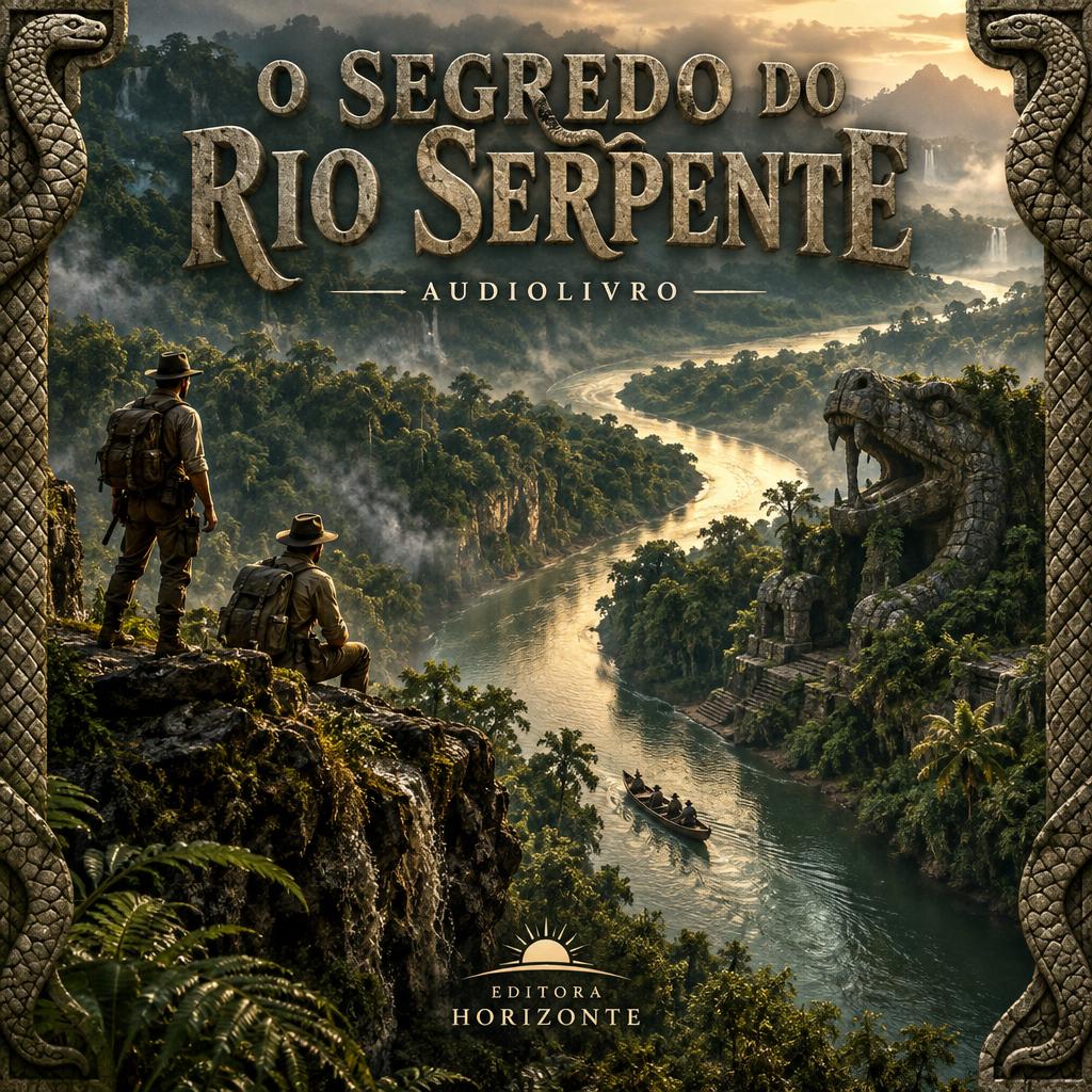Capa do audiolivro O Segredo do Rio Serpente
