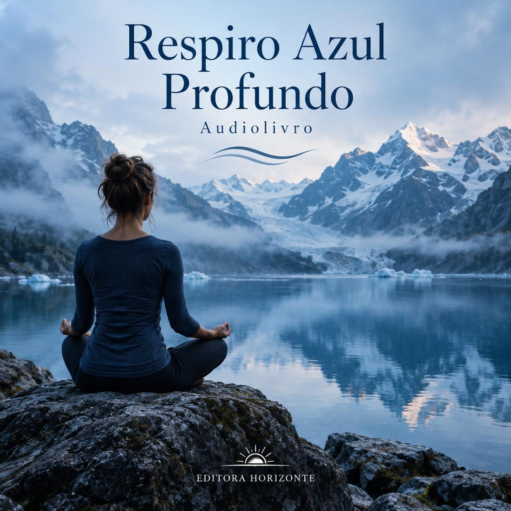 Capa do audiolivro Respiro Azul Profundo