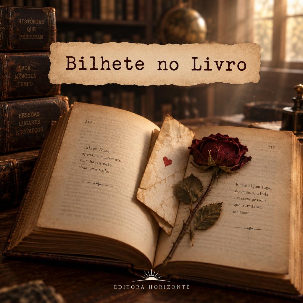 Capa do audiolivro Bilhete no Livro