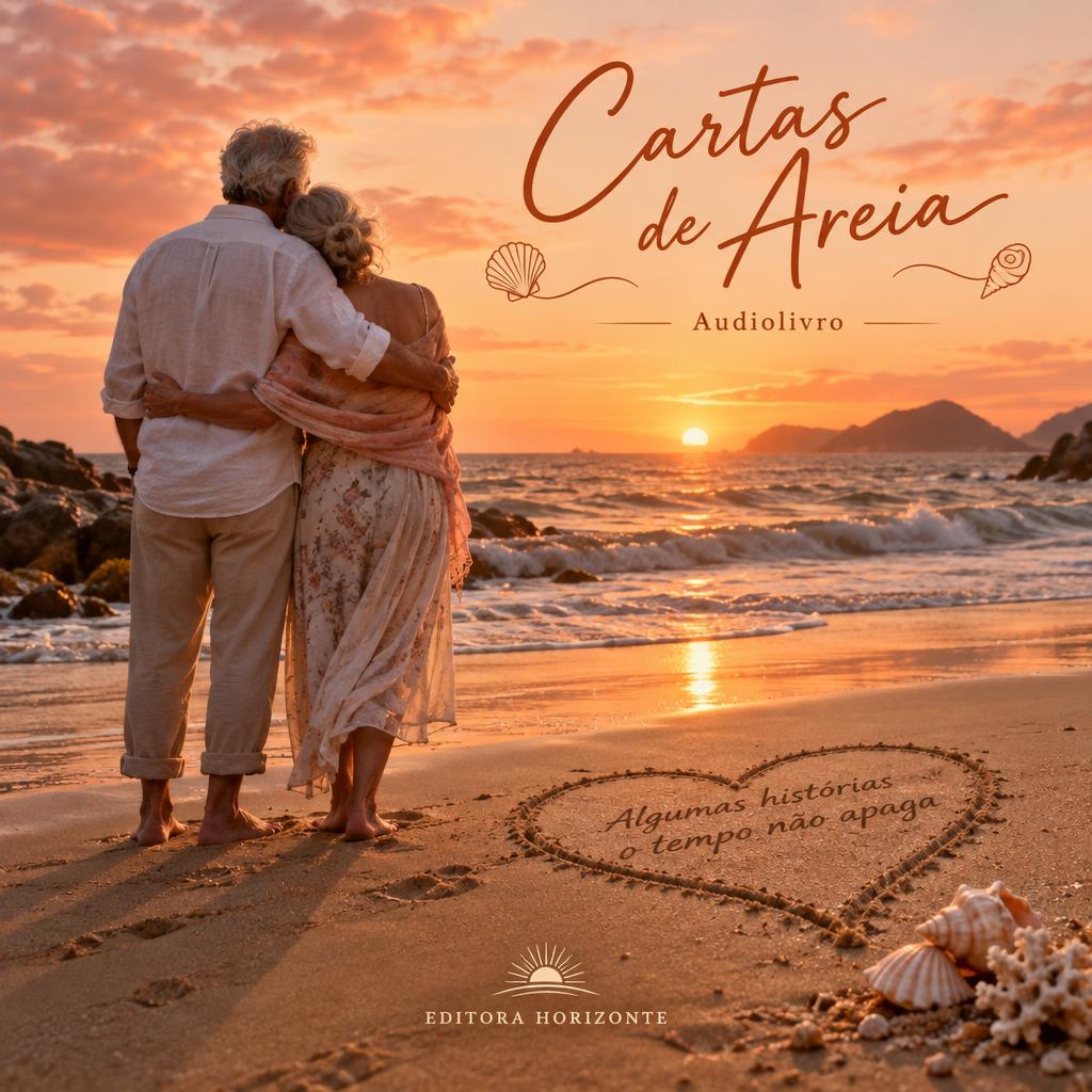 Capa do audiolivro Cartas de Areia