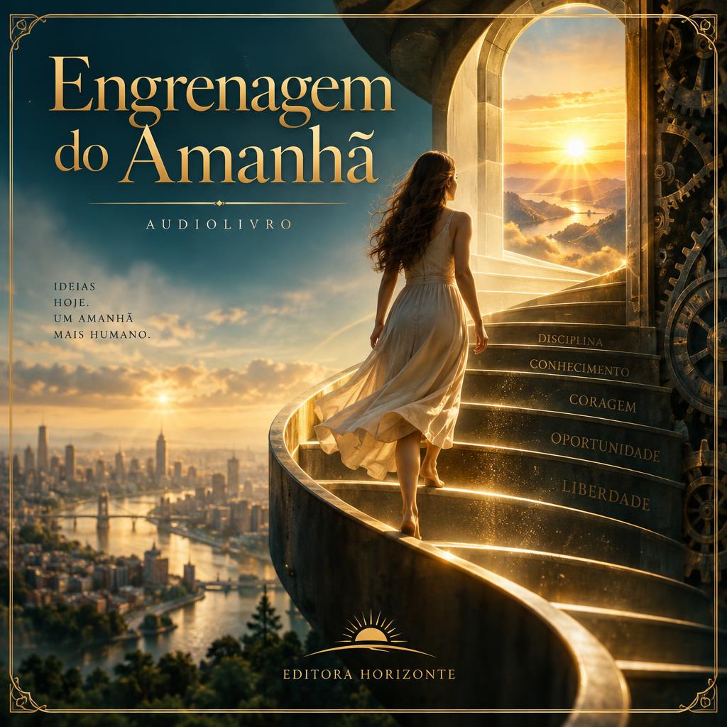 Capa do audiolivro Engrenagem do Amanhã