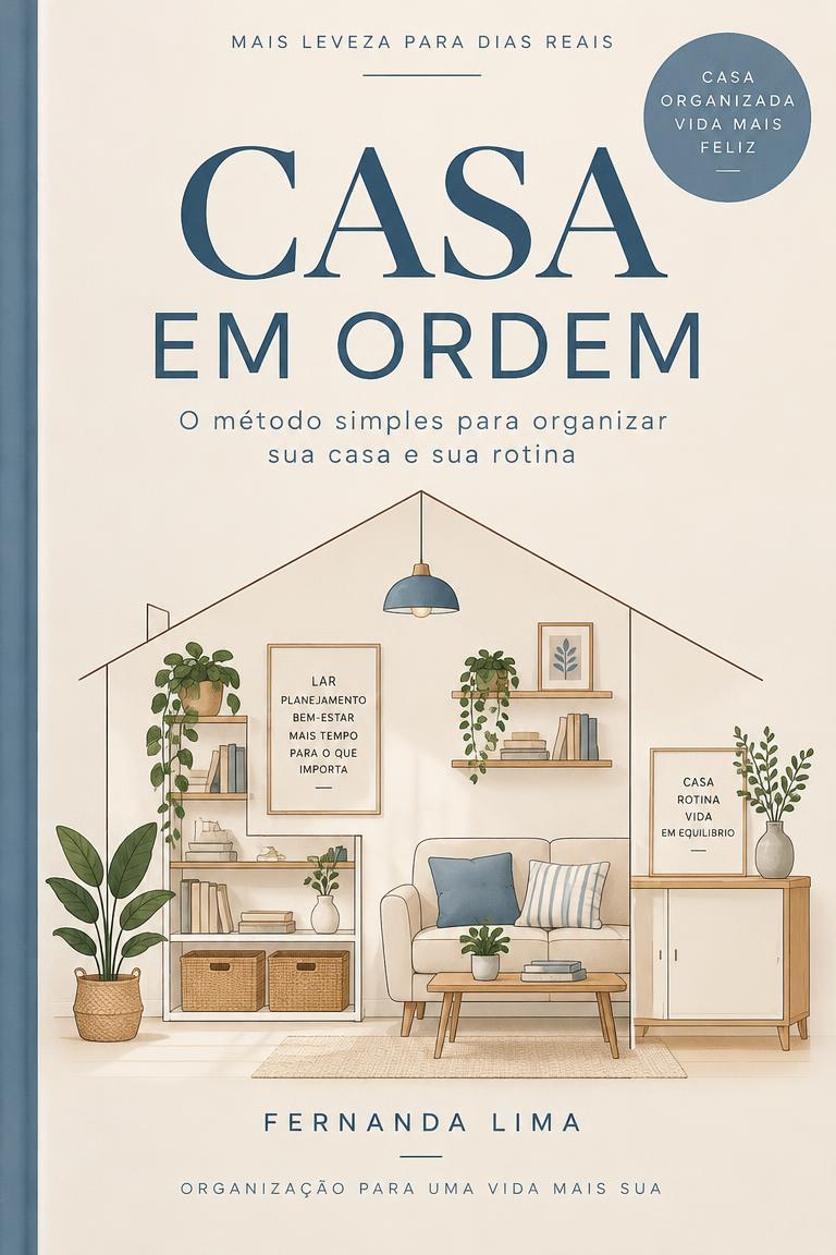 Capa do e-book Casa em Ordem