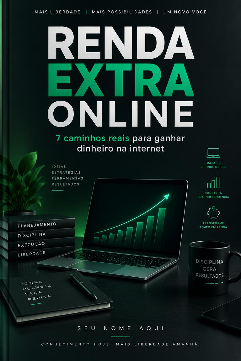 Capa do e-book Renda Extra Online